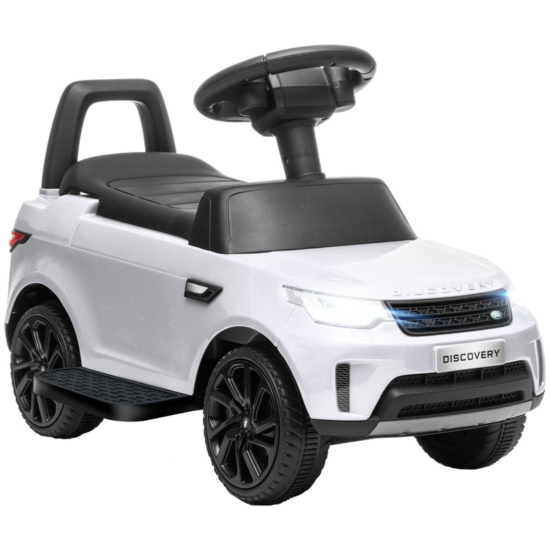 2-in-1 Licensed Land Rover 6V Ride-On Car with Sliding Door and Music Magic Cars Variant 0