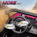 24V 7AH 2-Seater Ride-On UTV Car with Music and 4MPH Speed Magic Cars 7
