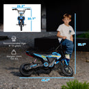 24V Electric Dirt Bike for Kids with Rear Suspension Magic Cars 1