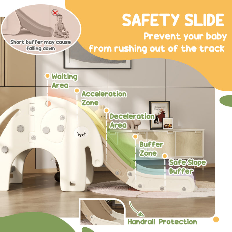 3-in-1 Toddler Slide with Climber and Basketball Hoop for Kids Ages 1-3 Magic Cars 2