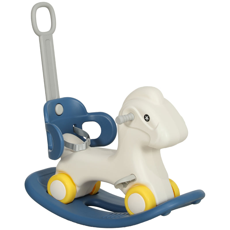 4-in-1 Rocking Horse for Toddlers 2-5 Years with Detachable Ride-On Feature Magic Cars Variant 0