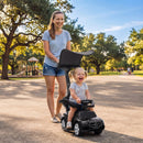 Mercedes-Benz Licensed 4-in-1 Toddler Push Car with Handle, Black Magic Cars 8