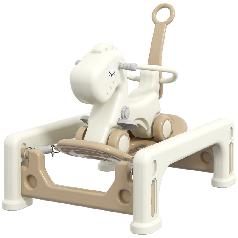 5-in-1 Rocking Horse with Spring Ride for Toddlers Ages 1-6 Years Magic Cars 7