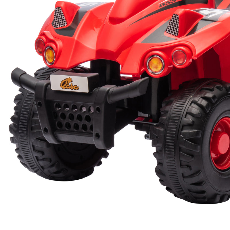 6V Kids ATV 4-Wheeler Quad Car with Music for Ages 2-6 Years Magic Cars 9