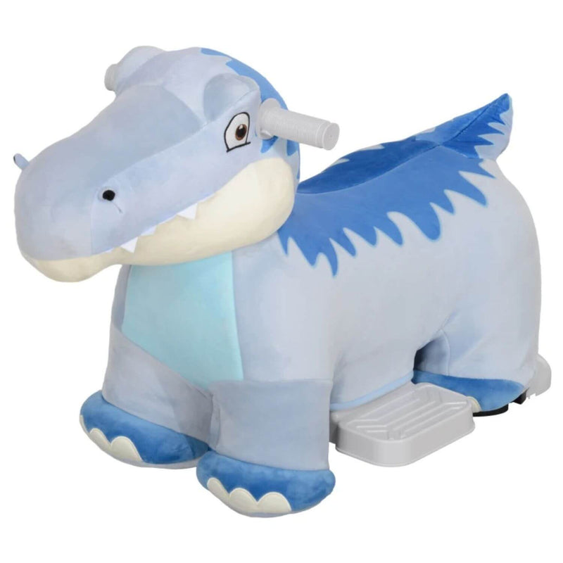 6V Kids Electric Tyrannosaurus Ride-On Toy with Music and Forward Motion Magic Cars 0