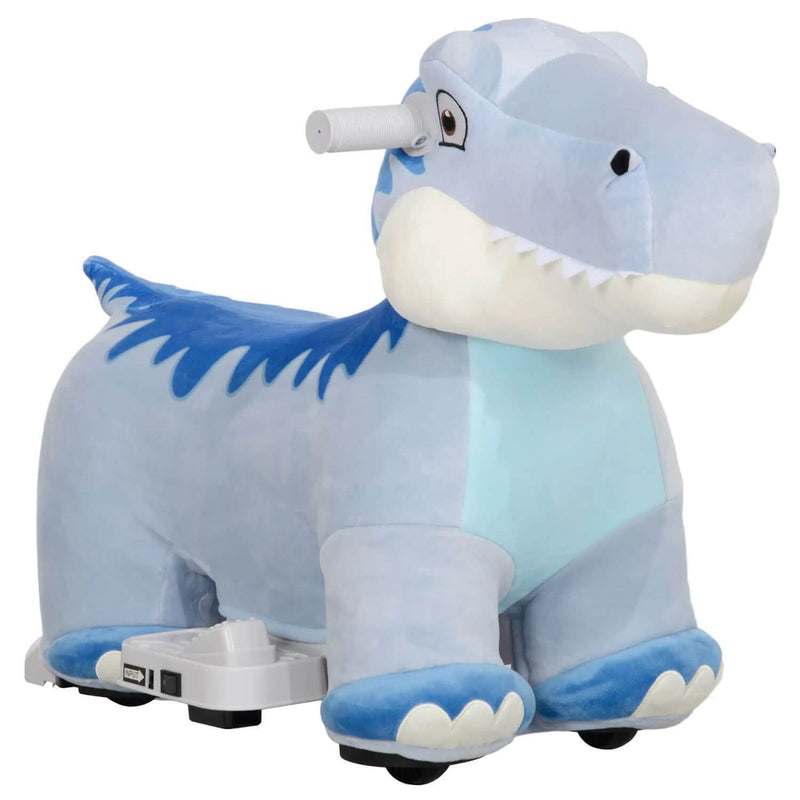 6V Kids Electric Tyrannosaurus Ride-On Toy with Music and Forward Motion Magic Cars 10