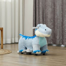 6V Kids Electric Tyrannosaurus Ride-On Toy with Music and Forward Motion Magic Cars 9