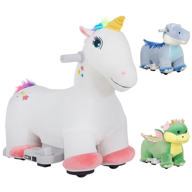 6V Kids Electric Ride-On Animal Toy with Music and Forward Motion Magic Cars 11