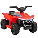 6V Kids Ride-On ATV with Lights and Rechargeable Battery in Red Magic Cars 0