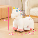 6V Battery-Powered Kids Electric Ride-On Unicorn Toy Animal Magic Cars 5