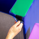 7-Piece Soft Play Climber for Toddlers with Easy-Clean Multicolor Surface Magic Cars 1