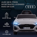 Licensed 12V Kids Ride-On Car Audi Q8 e-tron Sportback Model Magic Cars 16