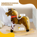 Large Deluxe Baby Rocking Horse with Realistic Animal Design Magic Cars 3