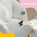 Baby Rocking Horse and Bunny Themed Ride-On Toy with Carrot Accessory Magic Cars 3