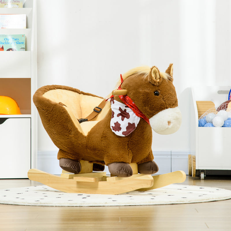 Deluxe Baby Rocking Horse with Realistic Animal Sounds Magic Cars 1