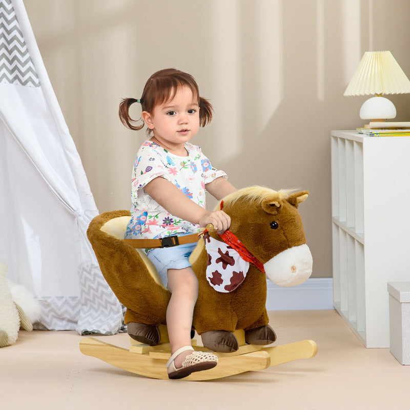 Deluxe Baby Rocking Horse with Realistic Animal Sounds Magic Cars 9