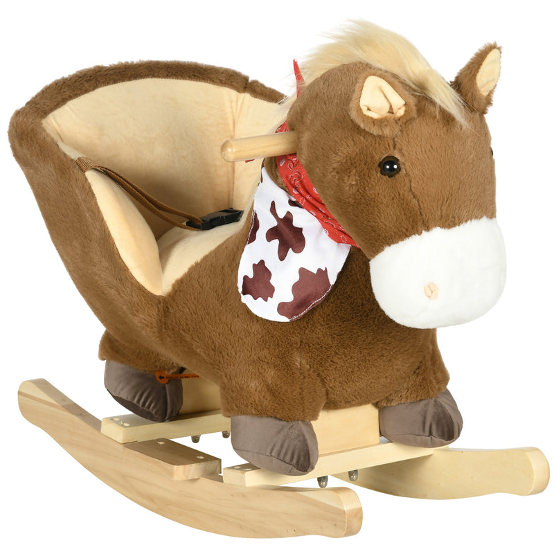 Deluxe Baby Rocking Horse with Realistic Animal Sounds Magic Cars Variant 0