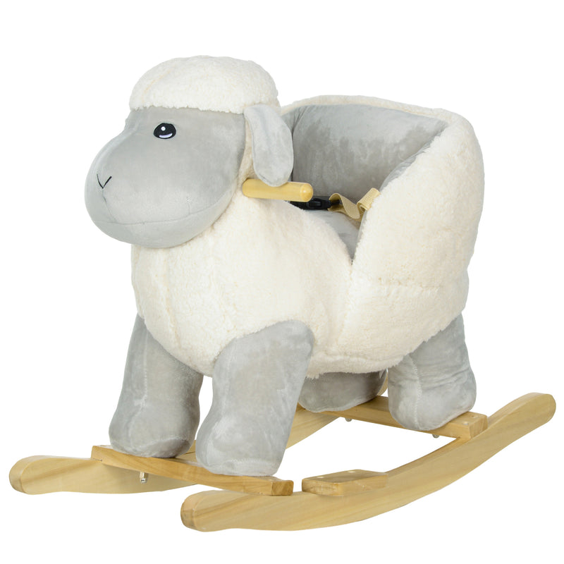 Deluxe Baby Rocking Animal Sheep and Lamb with Safety Seat and Belt Magic Cars 9