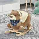 Deluxe Baby Rocking Horse with Lullaby, Bear-Themed Animal Ride-On Toy Magic Cars 10
