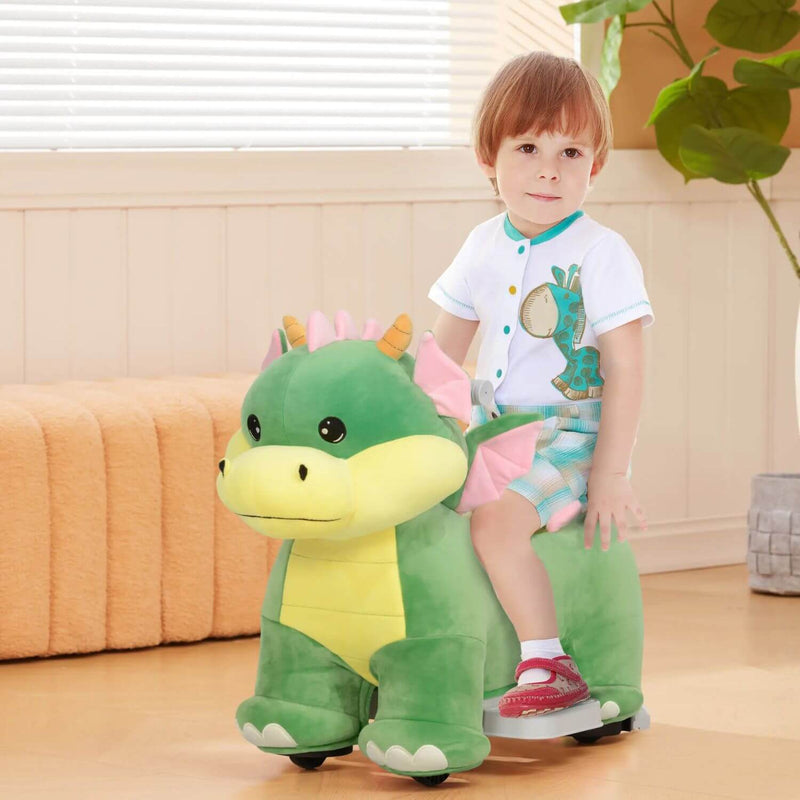 Battery-Powered Ride-On Horse with Music and PU Wheels for 18-36 Months Magic Cars 1