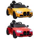 Licensed 12V BMW M4 Ride-On Car with Handle Attachment Magic Cars 11