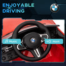 Licensed 12V BMW M4 Ride-On Car with Handle Attachment Magic Cars 19