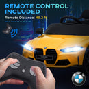Licensed BMW M4 12V Electric Ride-On Car for Kids with Parent Remote Control Magic Cars 1