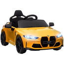 Licensed BMW M4 12V Electric Ride-On Car for Kids with Parent Remote Control Magic Cars Variant 0