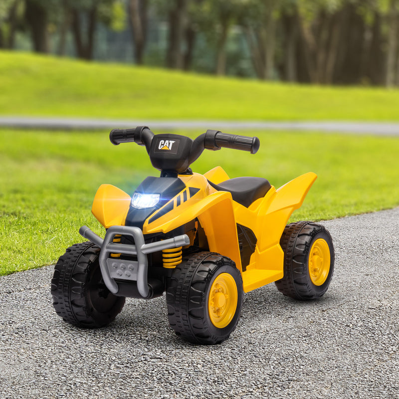 Licensed Kids 6V Electric CAT Four-Wheeler ATV Ride-On Toy Magic Cars 7