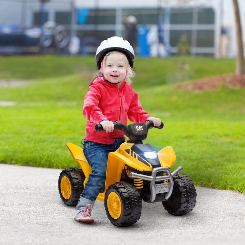 Licensed Kids 6V Electric CAT Four-Wheeler ATV Ride-On Toy Magic Cars 8