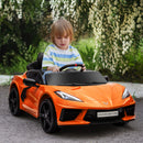 12V Licensed Chevrolet Corvette Electric Ride-On Car for Kids with Parental Remote Control Magic Cars 7