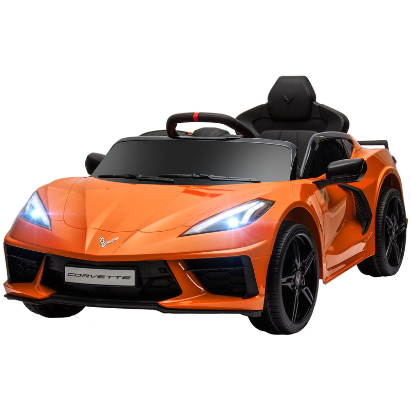 12V Licensed Chevrolet Corvette Electric Ride-On Car for Kids with Parental Remote Control Magic Cars 9