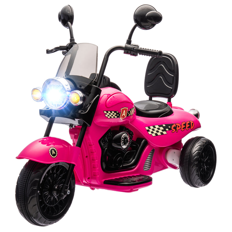 Electric 3-Wheel Kids Motorcycle 6V Battery-Powered Chopper Ride-On Toy Magic Cars Variant 0