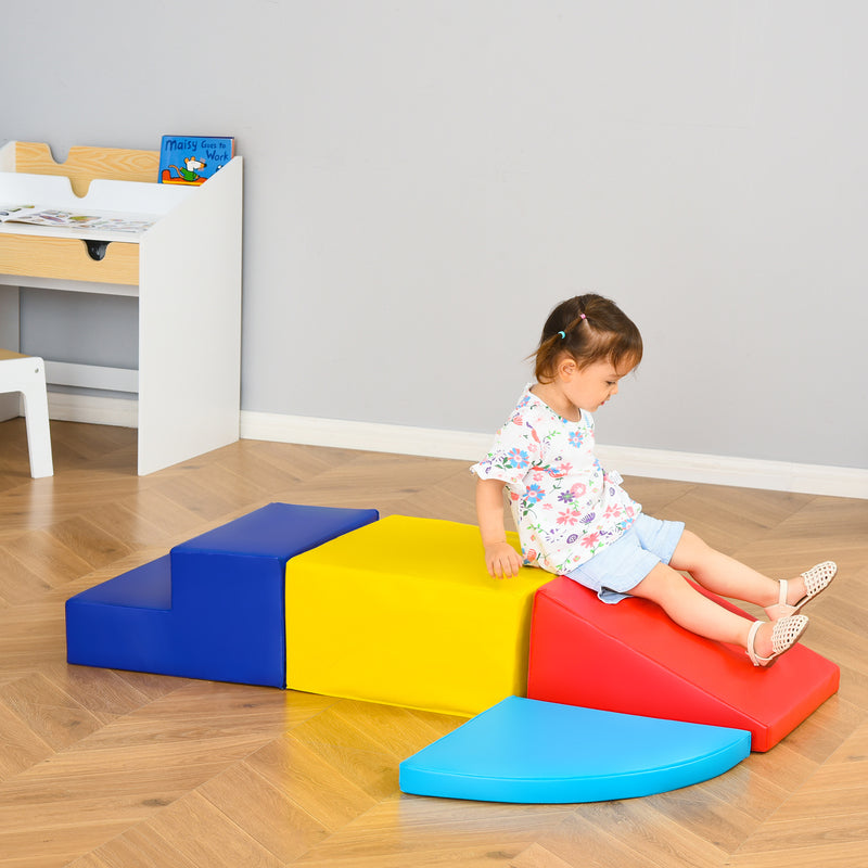 4-Piece Soft Foam Play Set for Toddlers and Children – Easy to Clean and Safe Magic Cars 7
