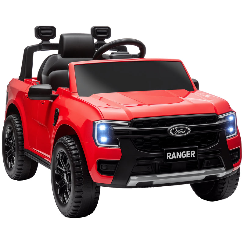 Ford Ranger Licensed 12V Kids Ride-On Car with Toy Storage Magic Cars 2