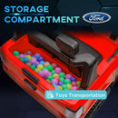 Ford Ranger Licensed 12V Kids Ride-On Car with Toy Storage Magic Cars 5