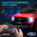 Ford Ranger Licensed 12V Kids Ride-On Car with Toy Storage Magic Cars 6