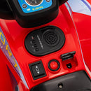 Kids 6V Ride-On ATV Quad with Rechargeable Battery and 1.6 MPH Max Speed Magic Cars 1