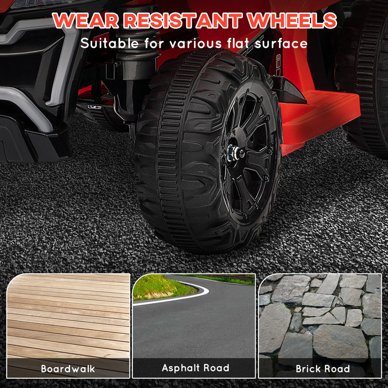 Kids 6V Ride-On ATV Quad with Rechargeable Battery Toy Magic Cars 6
