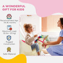 Kids Rocking Unicorn Horse with Realistic Sounds and Safety Belt Magic Cars 1