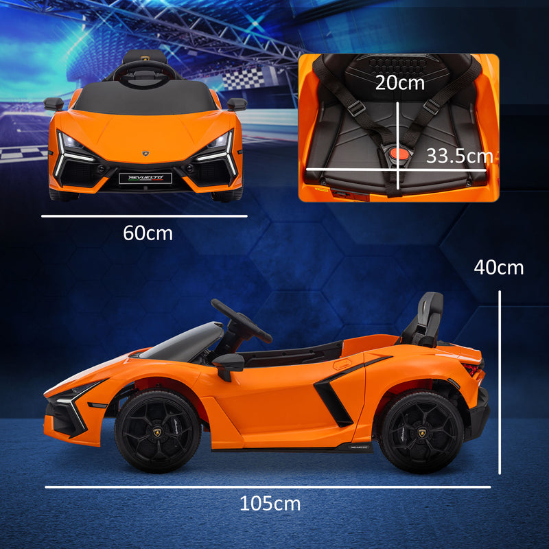 Licensed Lamborghini Revuelto 12V Battery-Powered Electric Car for Kids Magic Cars 5