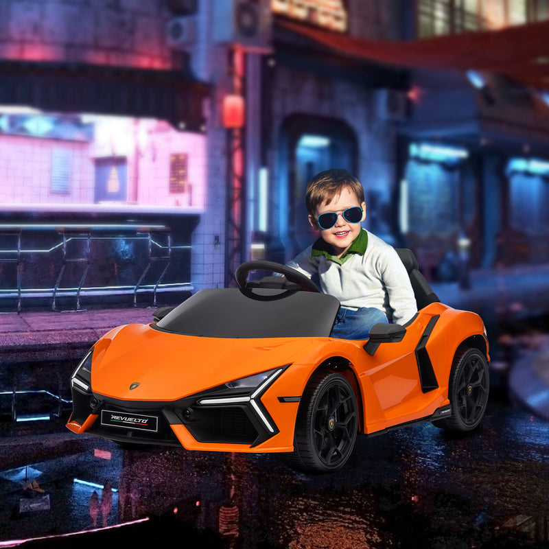 Licensed Lamborghini Revuelto 12V Battery-Powered Electric Car for Kids Magic Cars 8