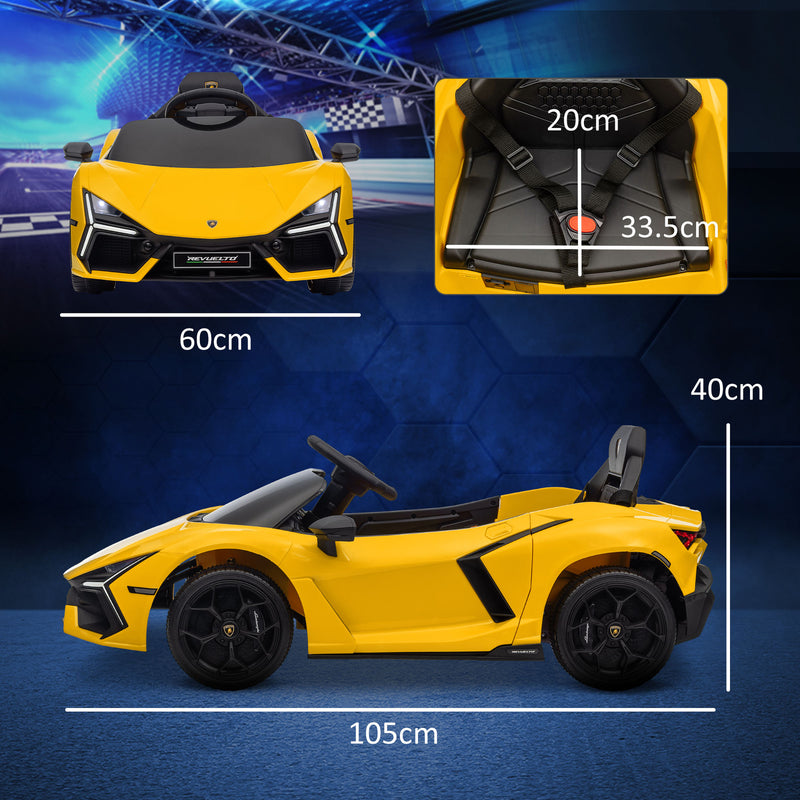 Licensed 12V Lamborghini Revuelto Kids Electric Battery-Powered Ride-On Car Magic Cars 5