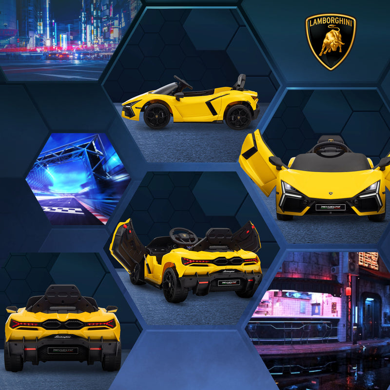 Licensed Lamborghini Revuelto Kids Ride-On Car with Suspension Magic Cars 10