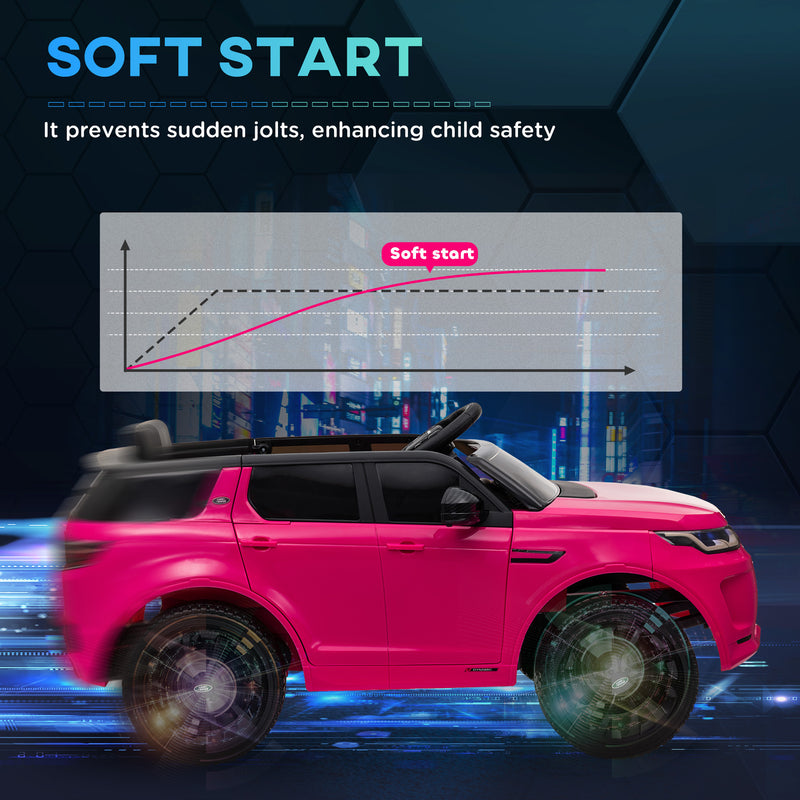 Licensed 12V Land Rover Discovery Sport Kids Ride-On Battery Car Magic Cars 2
