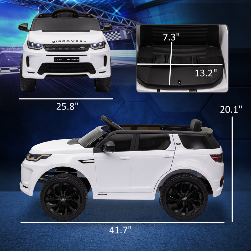 Licensed 12V Land Rover Discovery Sport Kids Battery-Powered Ride-On Car Magic Cars 6