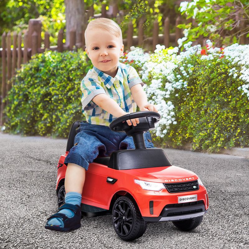 Licensed 6V 2-in-1 Ride-On and Push Sliding Battery-Powered Car Magic Cars 6