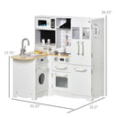 Large Play Kitchen with Complete Set of Modern Pretend Appliances Magic Cars 6