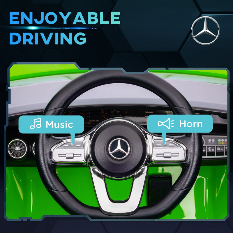Licensed 12V Kids Electric Mercedes-Benz AMG CLA 45 Battery-Powered Ride-On Car Magic Cars 2