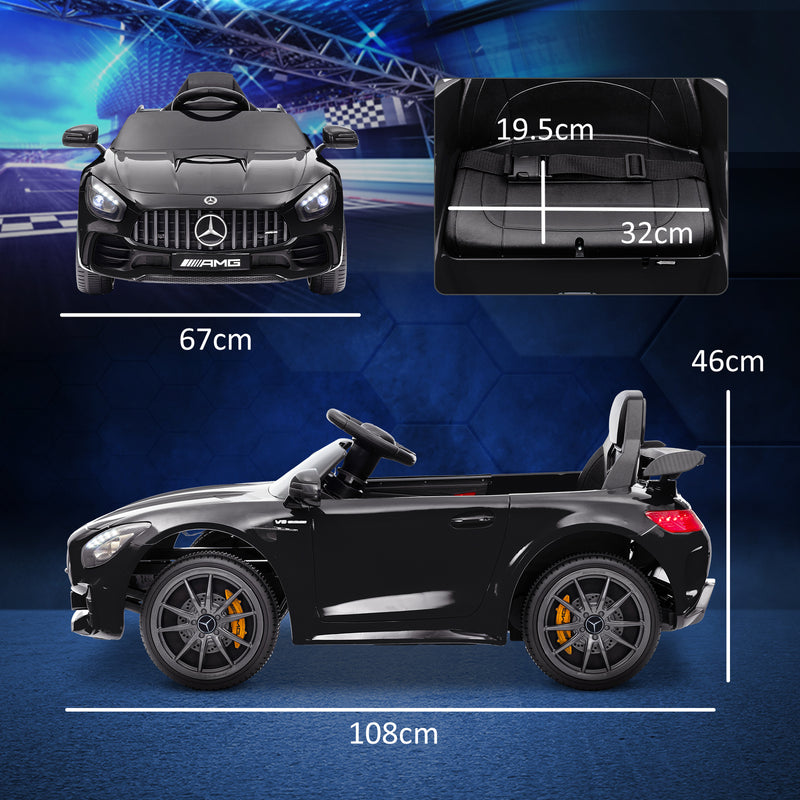 Licensed 12V Mercedes AMG GTR Battery-Powered Kids Ride-On Car Magic Cars 5